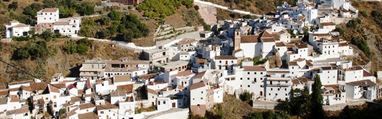 kleinen weißen Dörfern Andalusiens: Salares